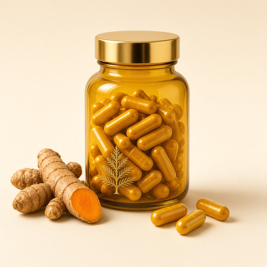 Cúrcuma 95 % Curcuminoides + Piperina